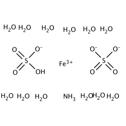 Amonu-żelaza (III), siarczan dodekahydrat, ACS, 98.5-102.0% [7783-83-7]